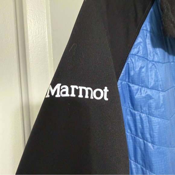 Marmot Variant Jacket Men’s Size Medium Polartec C83890 Blue And Black - Picture 4 of 8